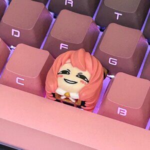 Spy Family Anime Keycap for OEM Design, "+" switches Mechanical Keyboard